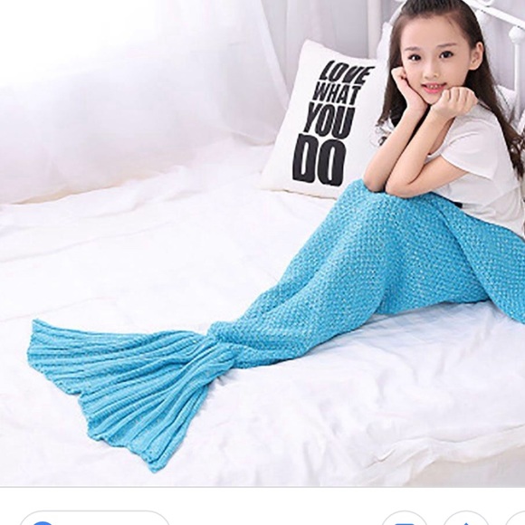 Knit mermaid blanket tale - Picture 1 of 1